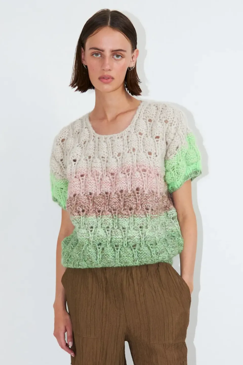 DAWNXDARE Acacia Shade strik top 416 lime