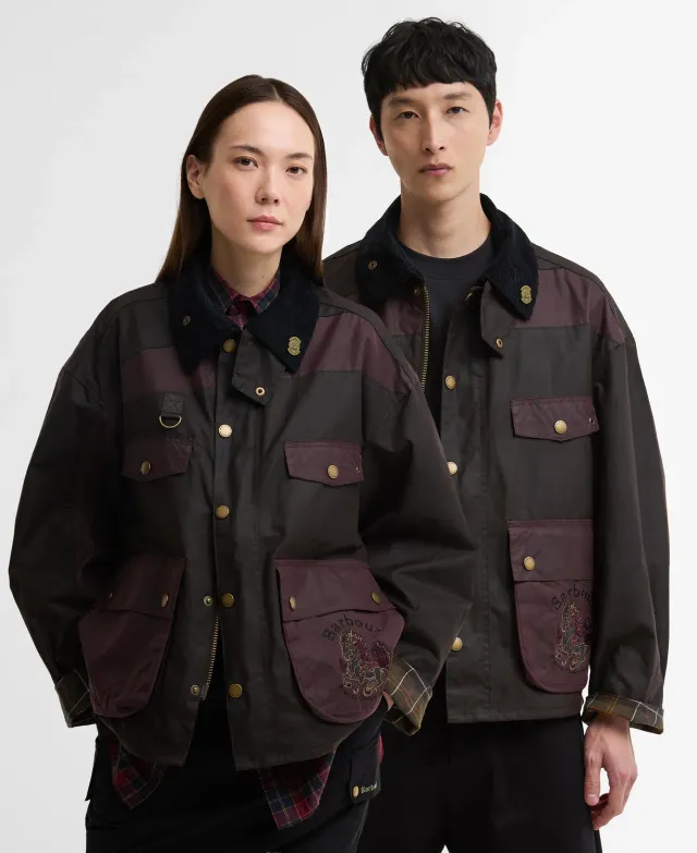 Barbour x Feng Chen Wang Porter Wax voksjakke multi XS-XXL