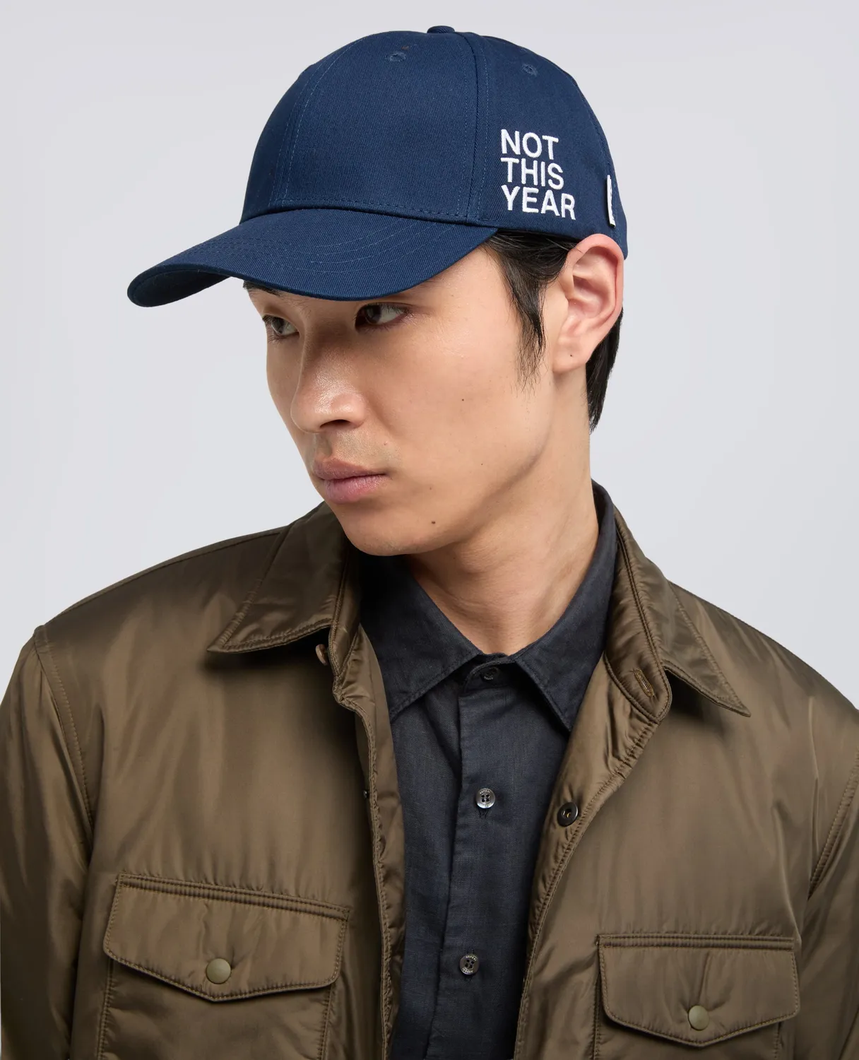Aspesi Gabardin Kasket Navy Not This Year