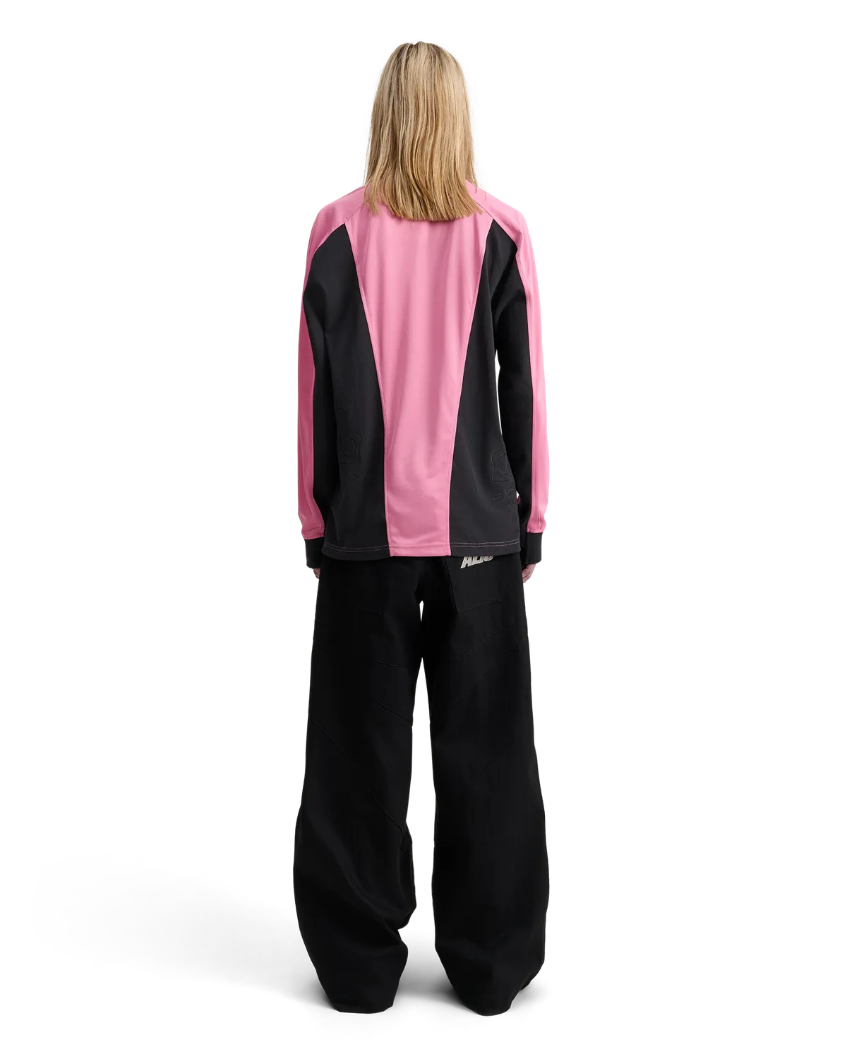 Alis Coen langærmet trøje Black Pink tommelhul