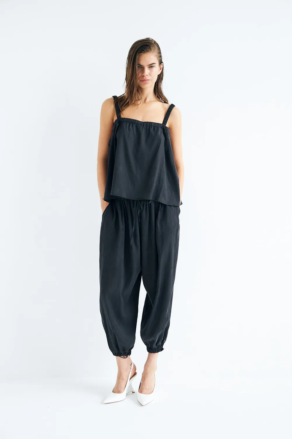 DAWNXDARE Alaia bukser 199 black hør