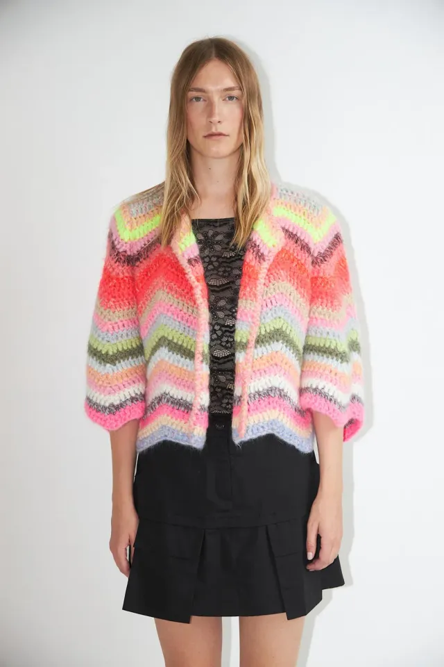 DAWNXDARE GINZA jakke 925 bold multi hæklet