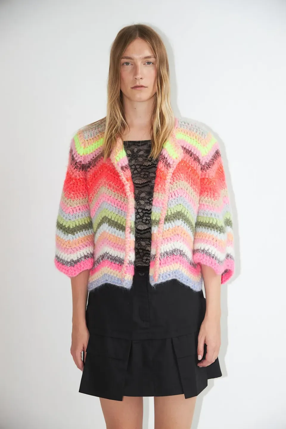 DAWNXDARE GINZA jakke 925 bold multi hæklet