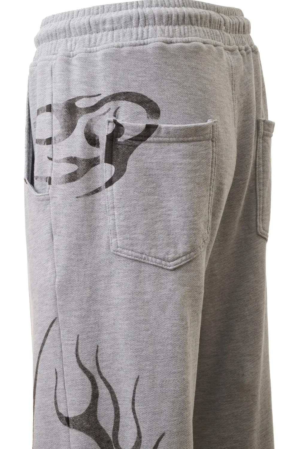 Hellstar Tribal Flame HSS126SP1 sweatpants grå vintage