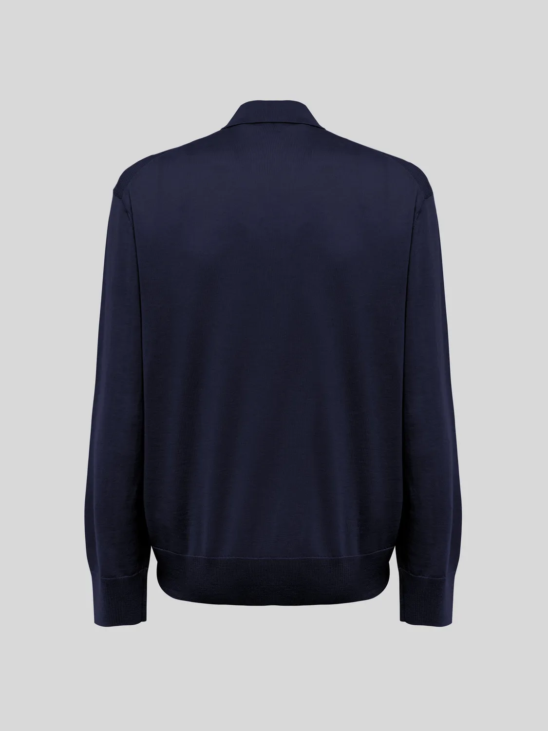 Laneus polo merinould navy – klassisk herre