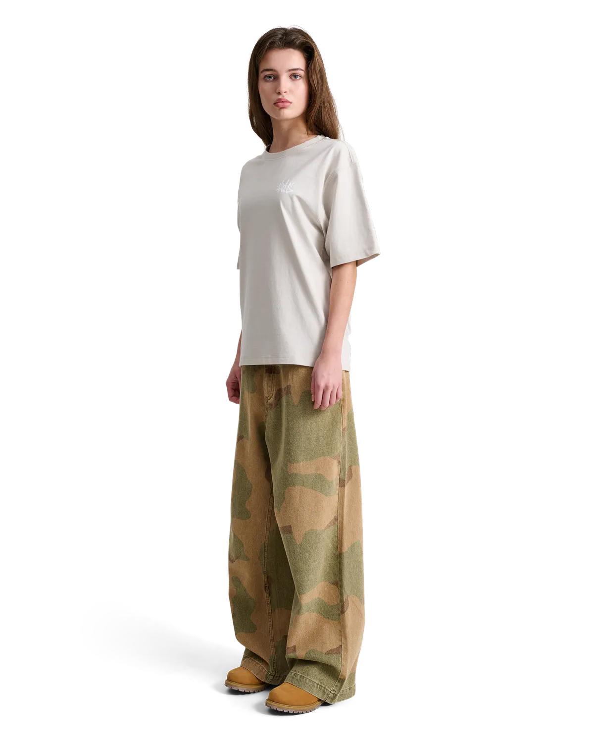 Alis Sid t-shirt Antartica Off White oversized