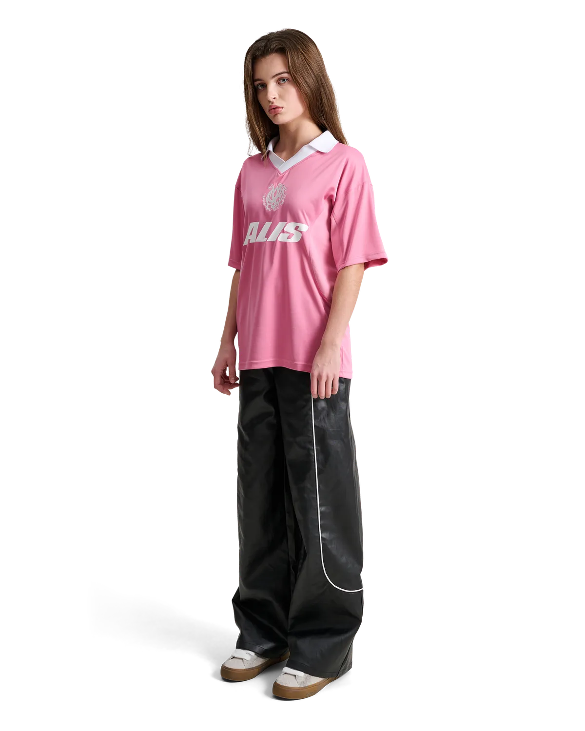 Alis Wizzy Polo poloshirt pink polyester