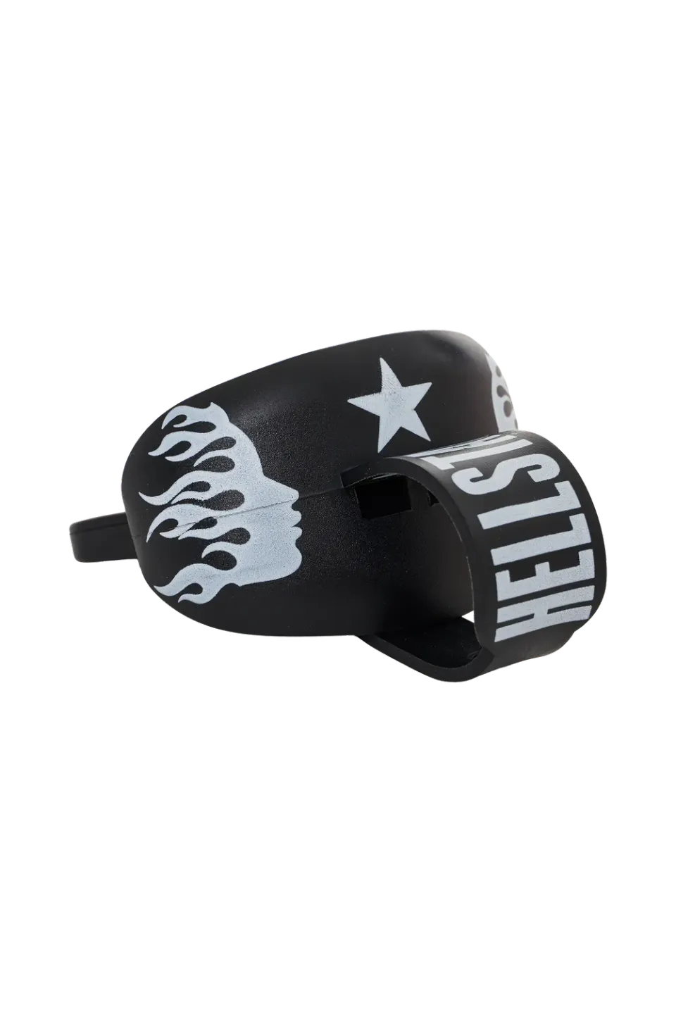 Hellstar Sports mundbeskytter med strop neon grøn OS