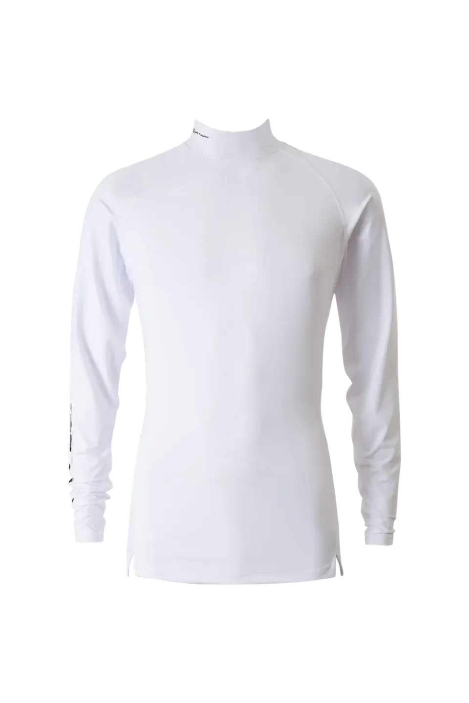 Hellstar Compression Turtleneck longsleeve hvid tæt