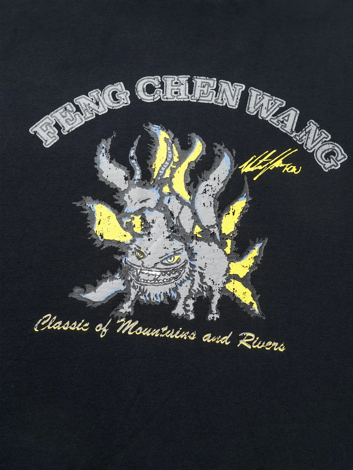 Feng Chen Wang Victor t-shirt sort print XS