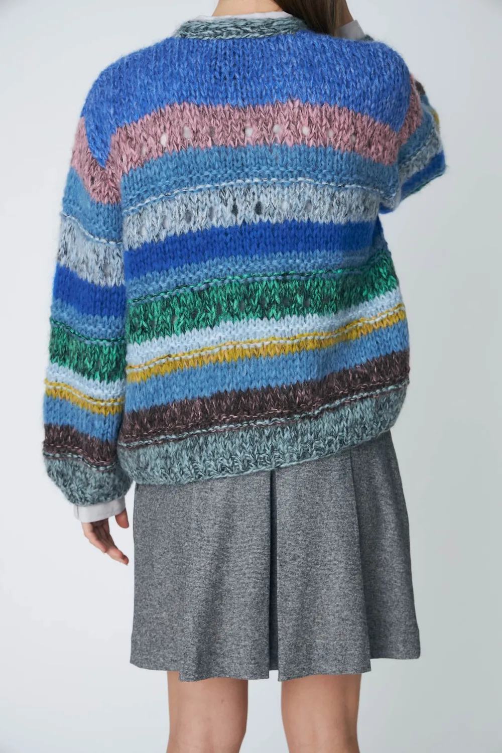 DAWNXDARE Edda 630 Blue Sky cardigan mohair