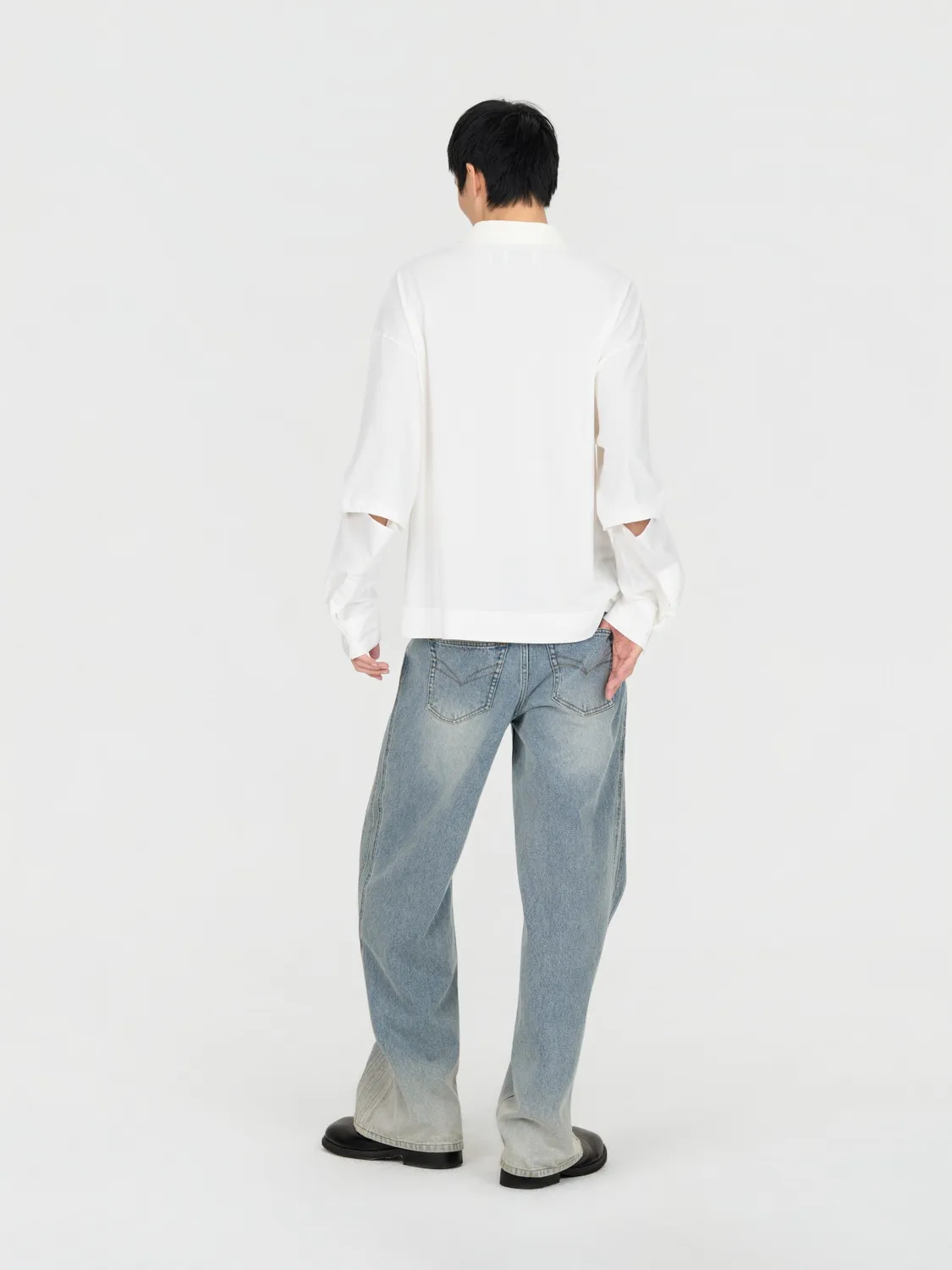 Feng Chen Wang 2 in 1 Long Sleeve t-shirt lagdelt