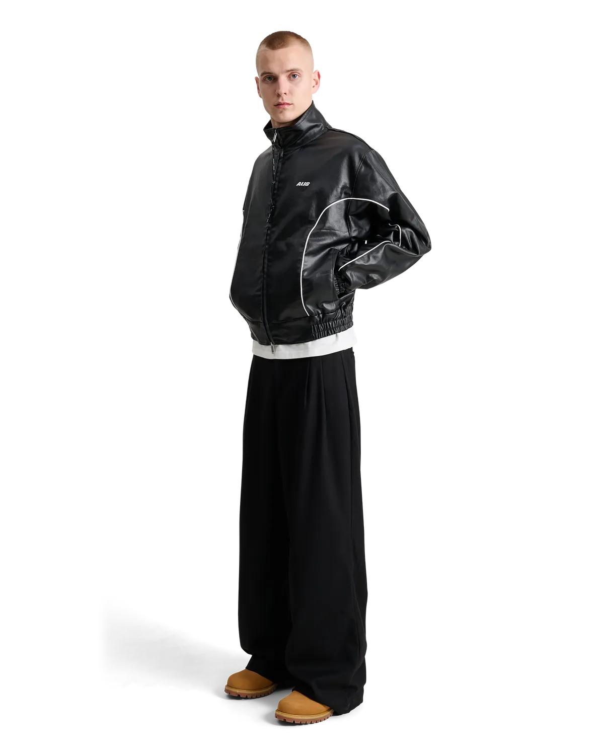 Alis Hristo Tony Fit Trackjakke Glossy Black