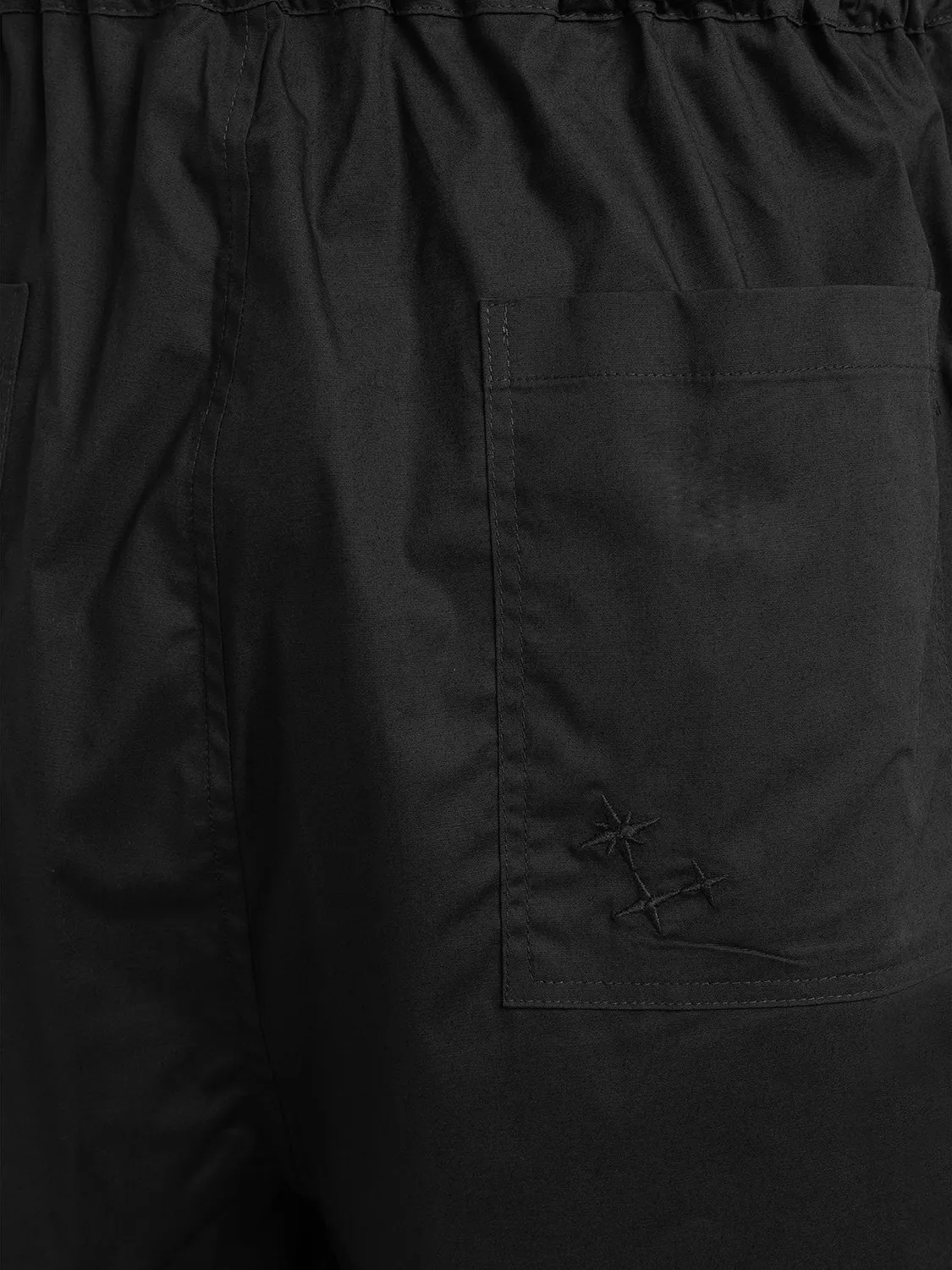 Laneus Melrose Bermuda shorts sort elastiktalje