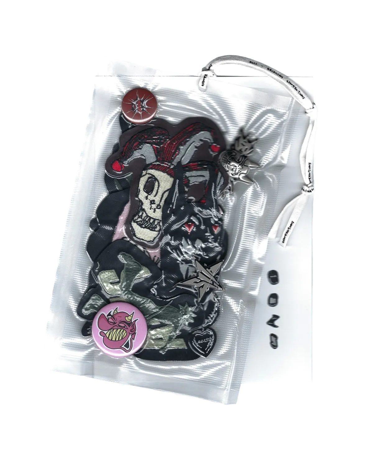 Alis Risky Business 4 patches polyester