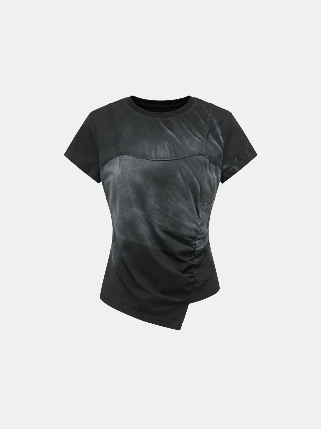 Feng Chen Wang Gradient Indigo T-shirt blå tætsiddende