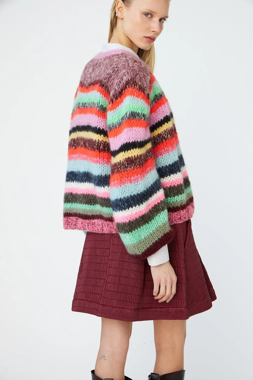 DAWNXDARE Gabi 700 Spicy cardigan stribet