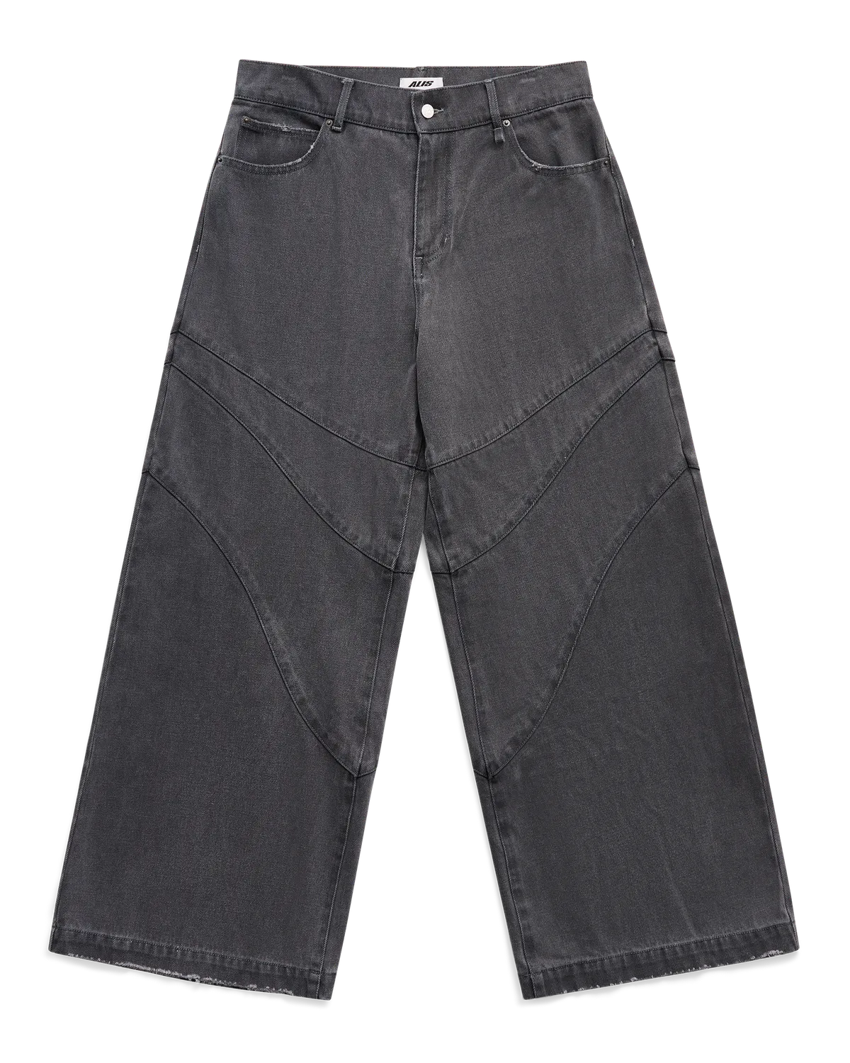 Alis Danie Barrel Denim Pants jeans grå barrel