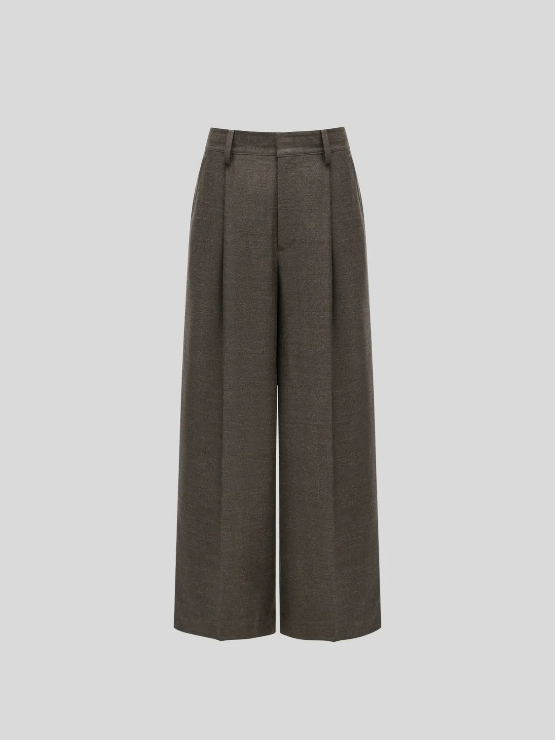 Feng Chen Wang Folding bukser mørkegrøn straight