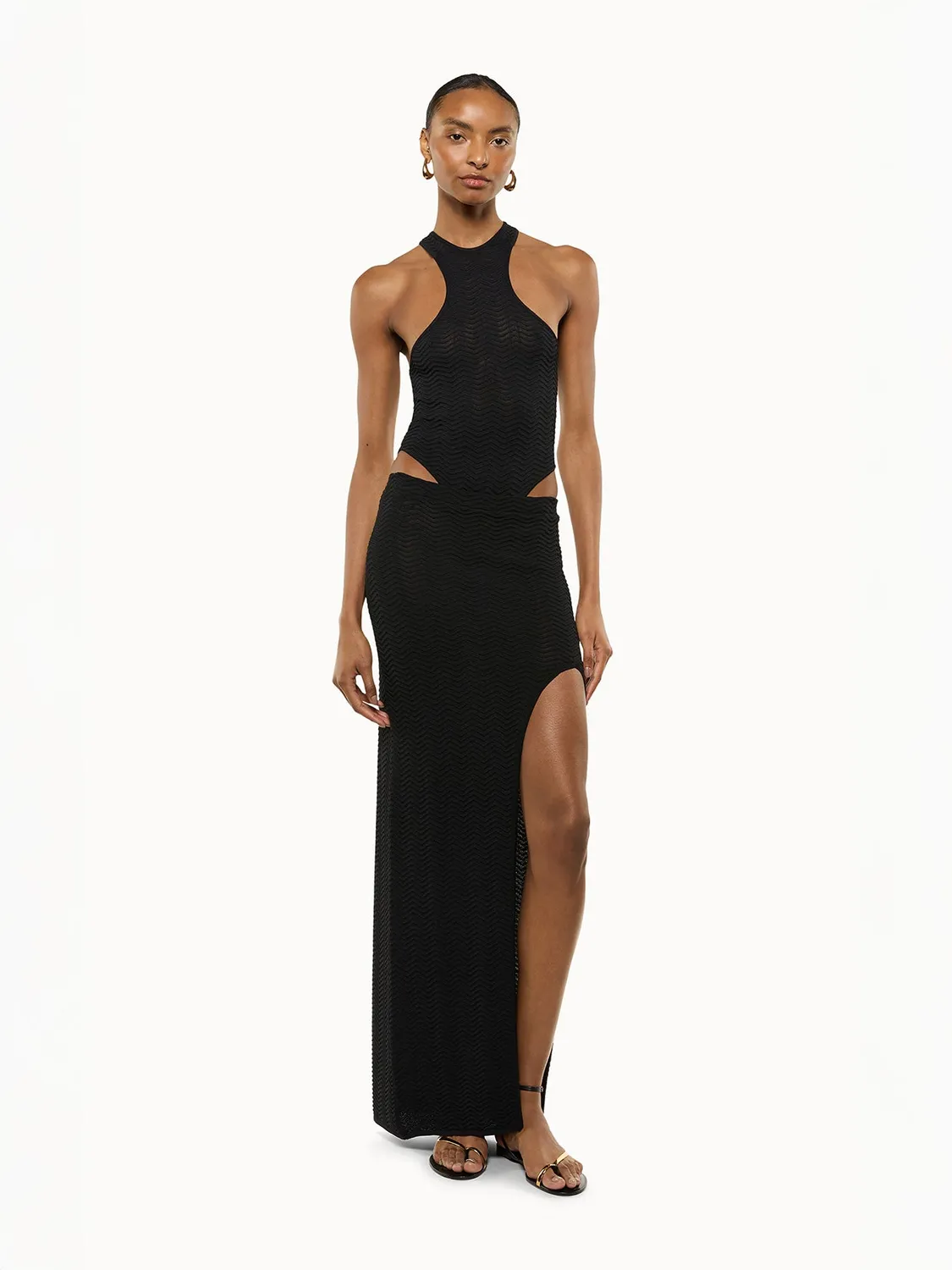 Laneus Knitted Bodysuit body sort viskose