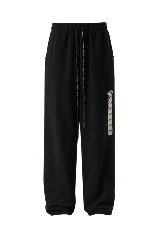 Hellstar Marathon sweatpants sort fleece