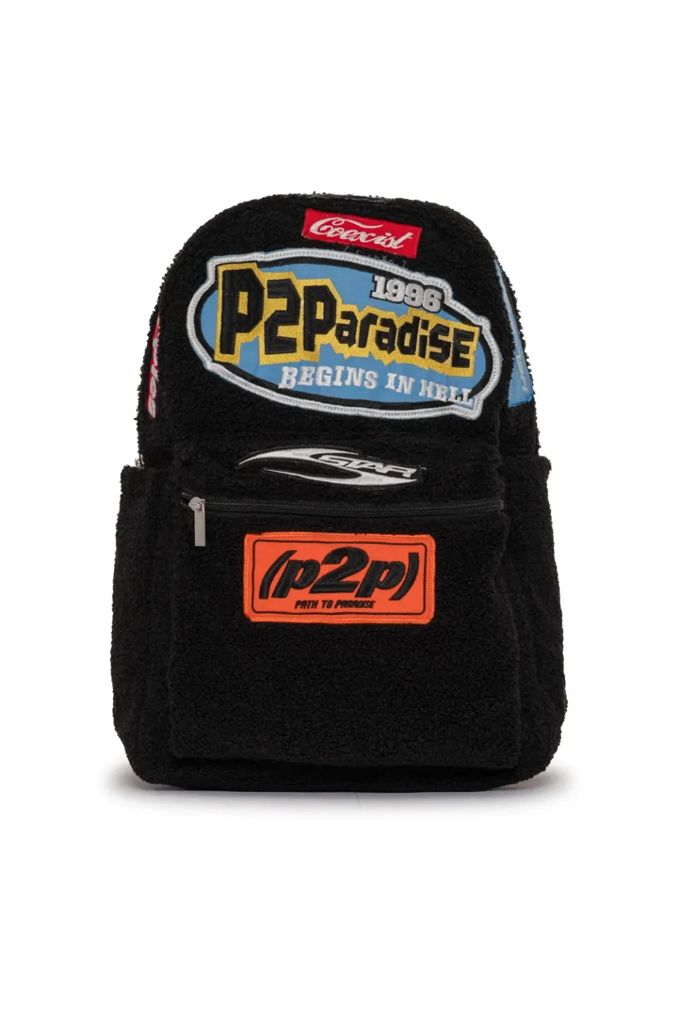 Hellstar Sherpa Patchwork rygsæk sort