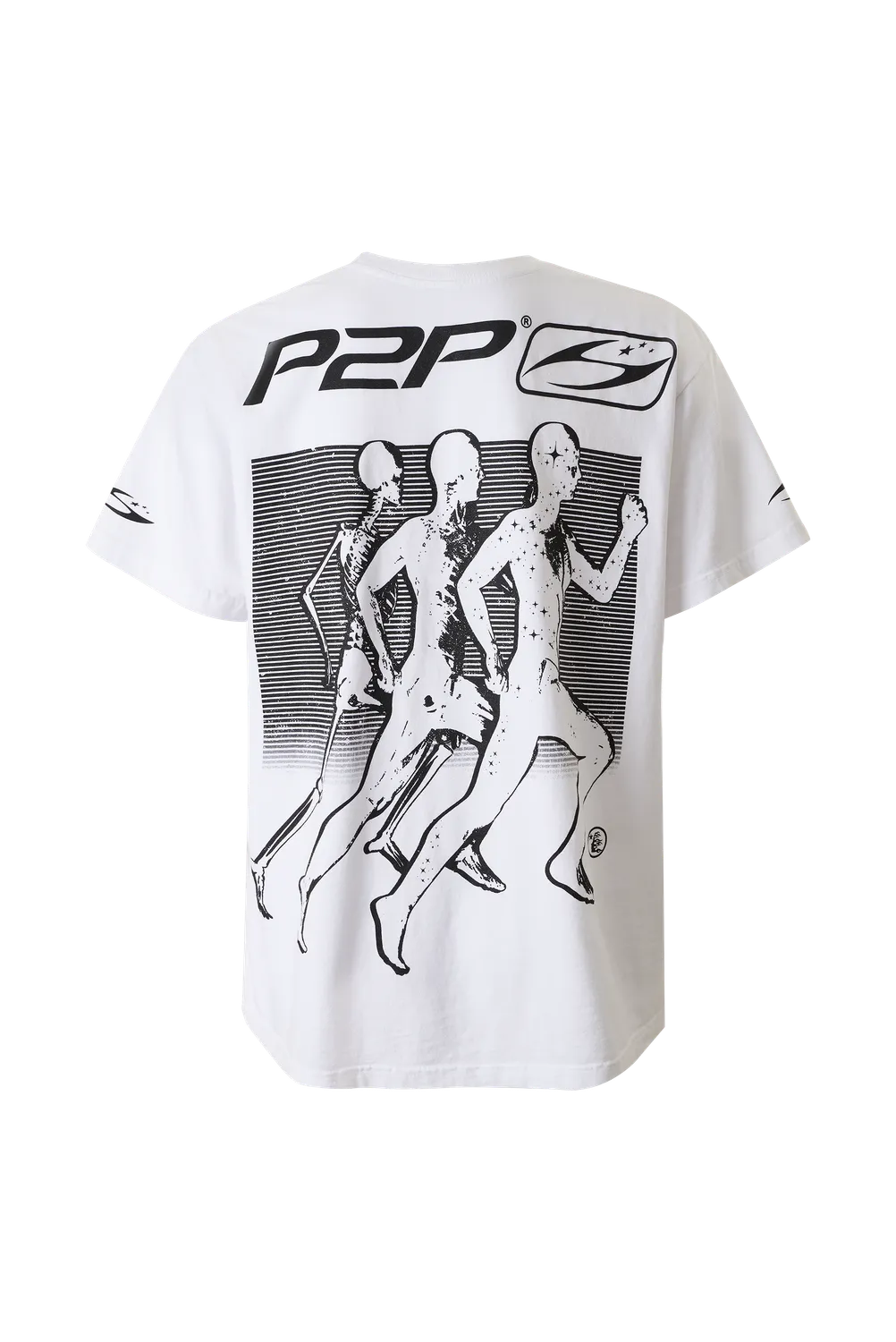 Hellstar Marathon t-shirt hvid bomuld