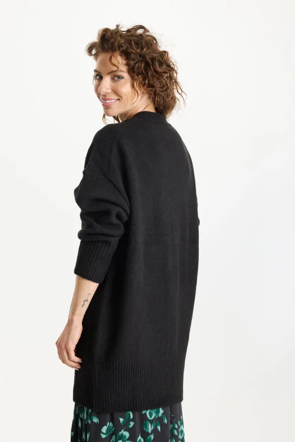 IN FRONT Mae cardigan uldblanding V-hals