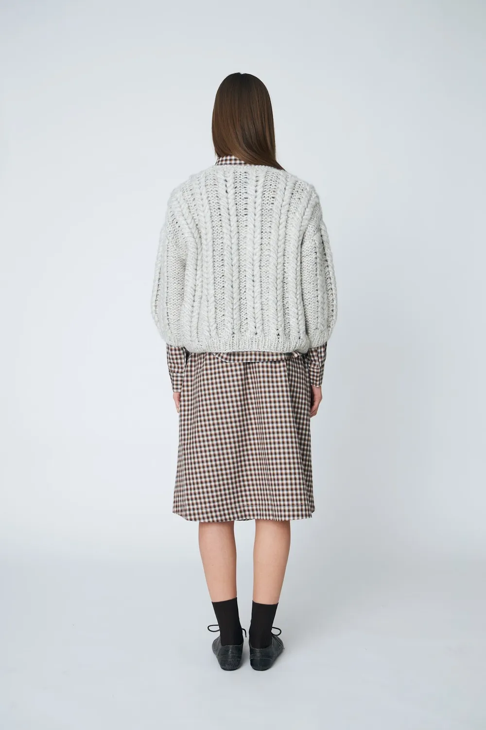 DAWNXDARE Annie cardigan strikcardigan vaporous fletstrik