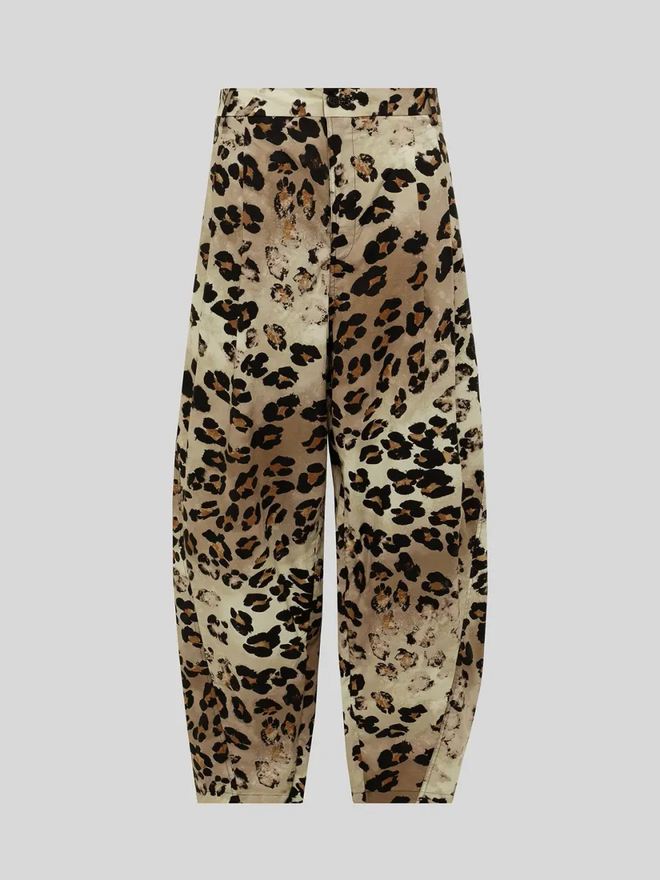 Laneus Animal Print Trousers bukser multicolour bomuld