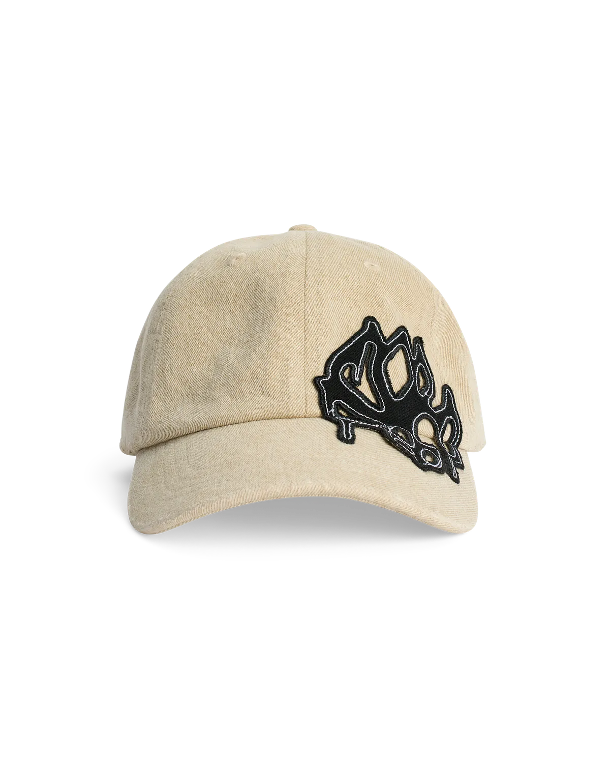 Alis Koston Cap Lotus Patch kasket sand bomuld