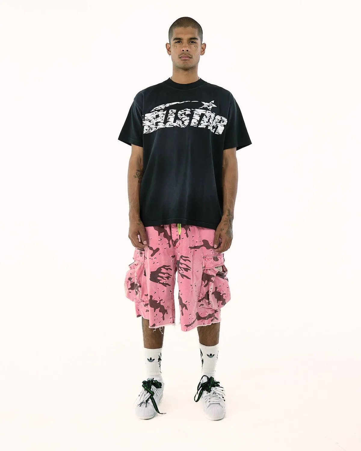 Hellstar Classic Tribal T-shirt sort glitter