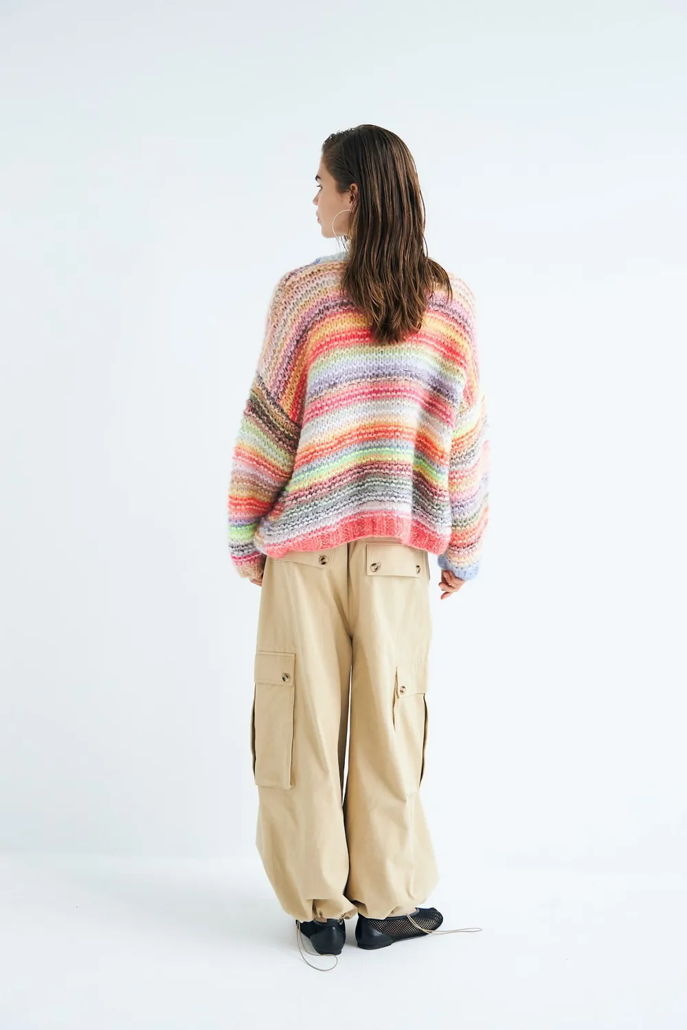 Dawnxdare Luisa strikcardigan 900 Multi mohair