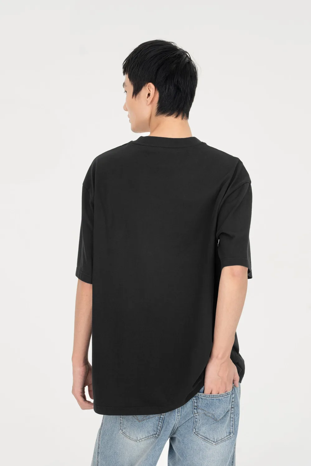 Feng Chen Wang Spray Painted Plants Dye Tee t-shirt plantefarvet
