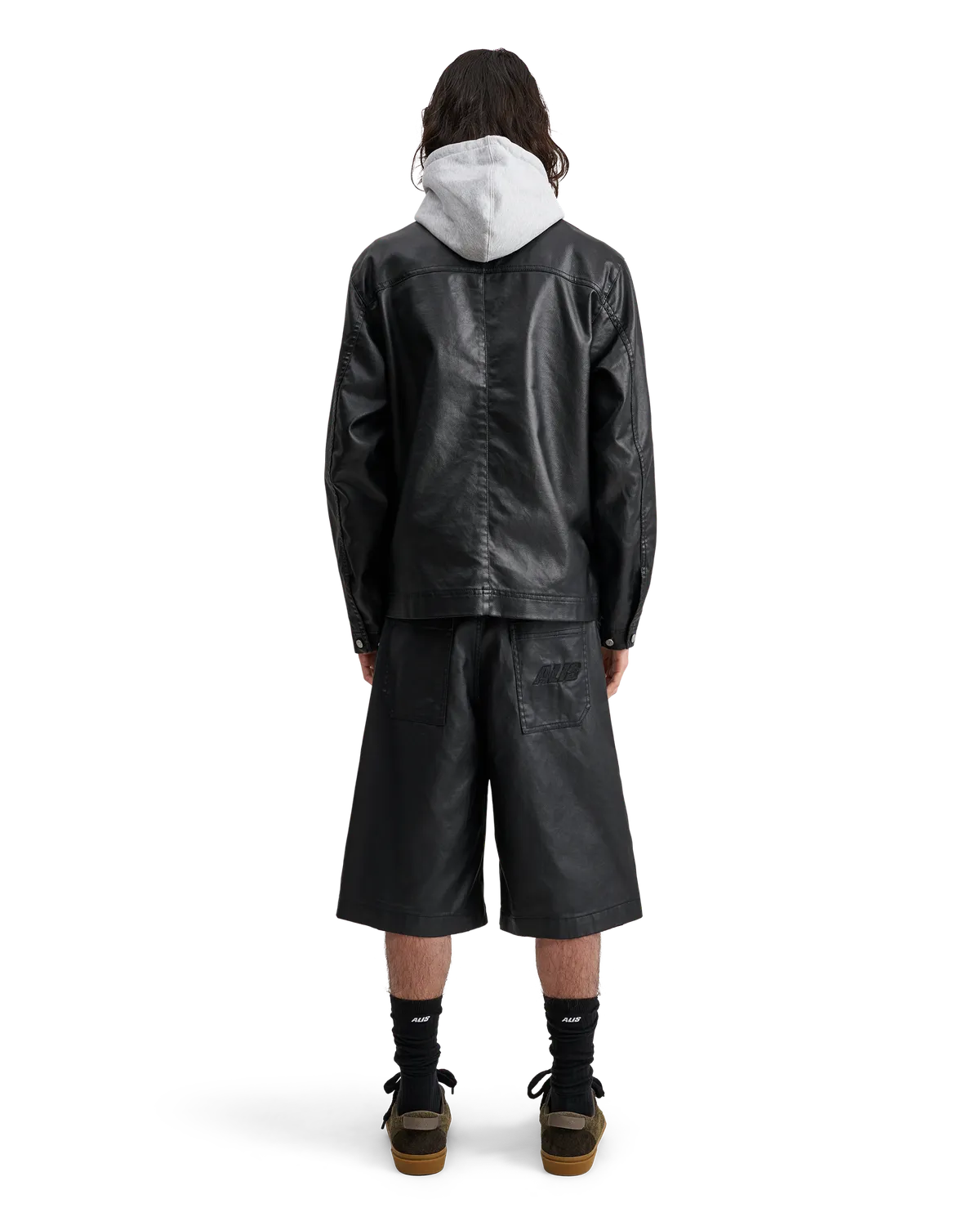 Alis Chaz denimshorts glossy sort vide