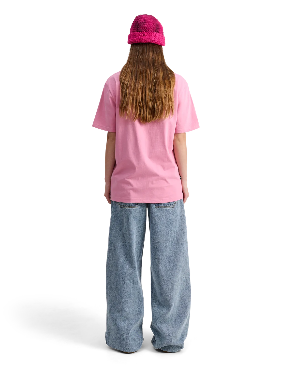 Alis Jeron cropped t-shirt lyserød bomuld