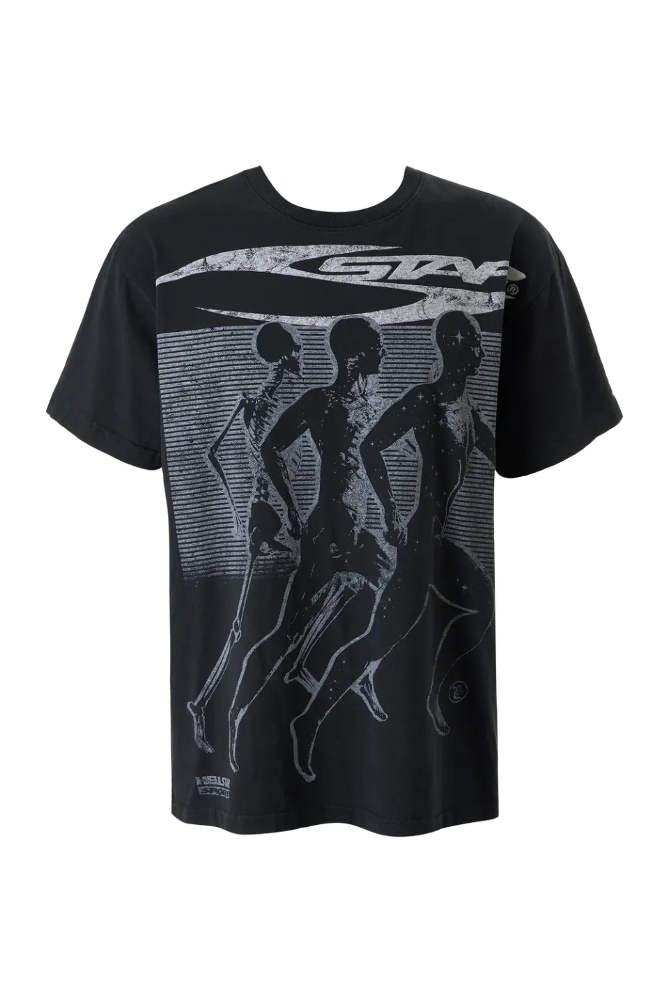 Hellstar Marathon t-shirt sort bomuld