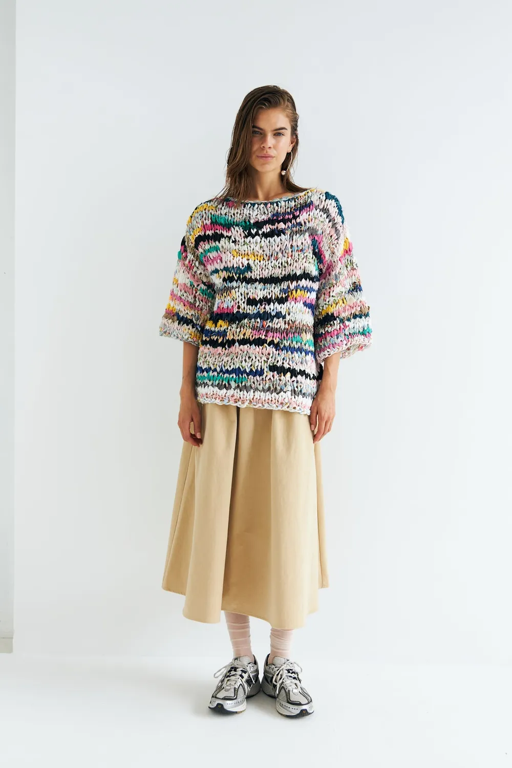 DAWNXDARE ELVINA MULTI 900 MULTI pullover bomuld