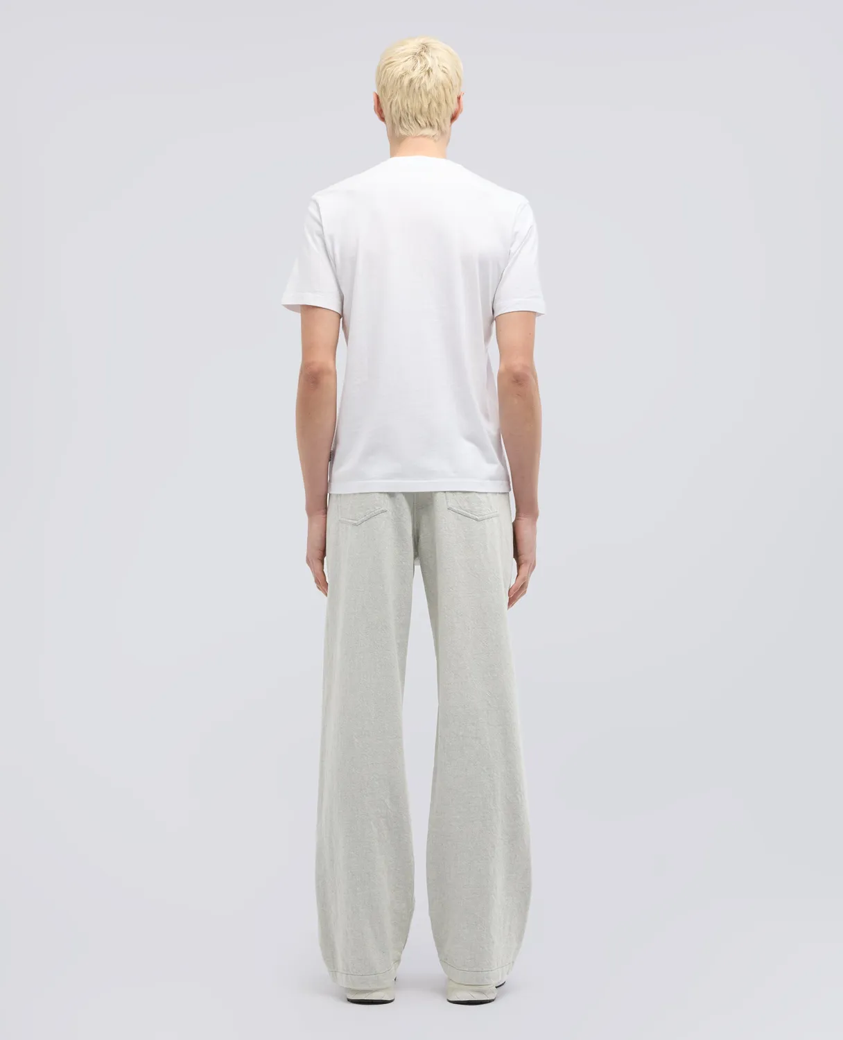 Aspesi Cotton Jersey T-shirt hvid slim fit