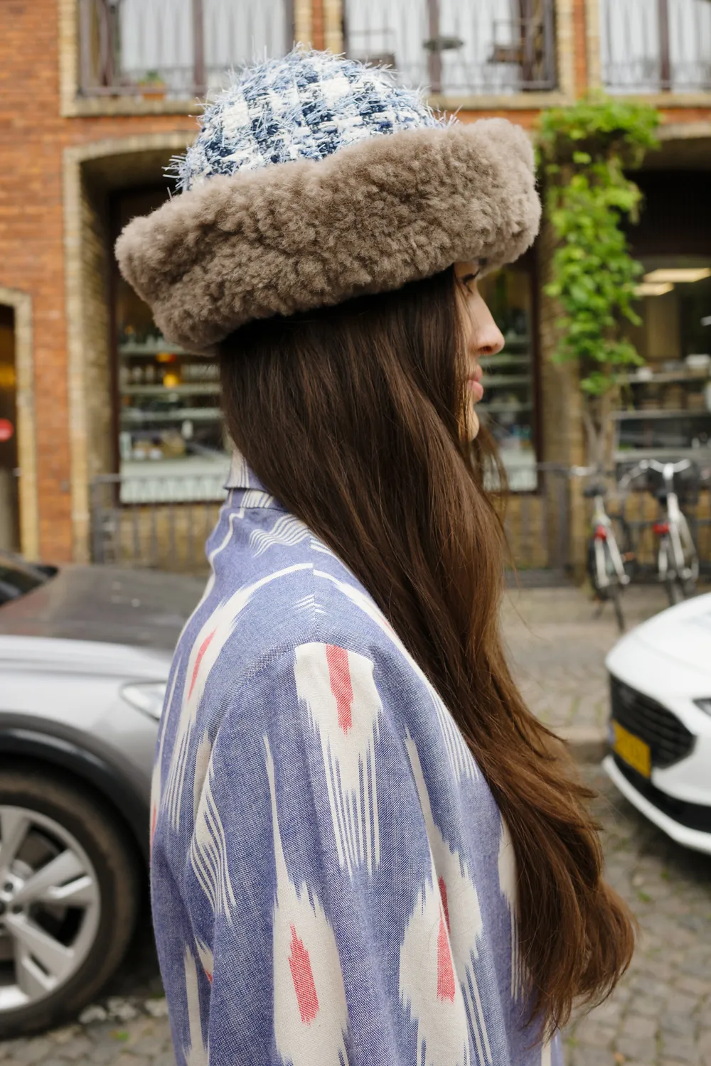 Caro Editions Garden Hat havehat fake fur Medium