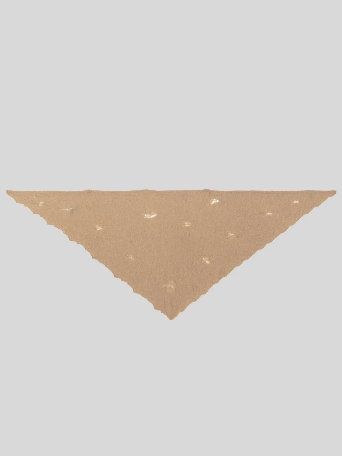 Laneus tørklæde uld cashmere camel