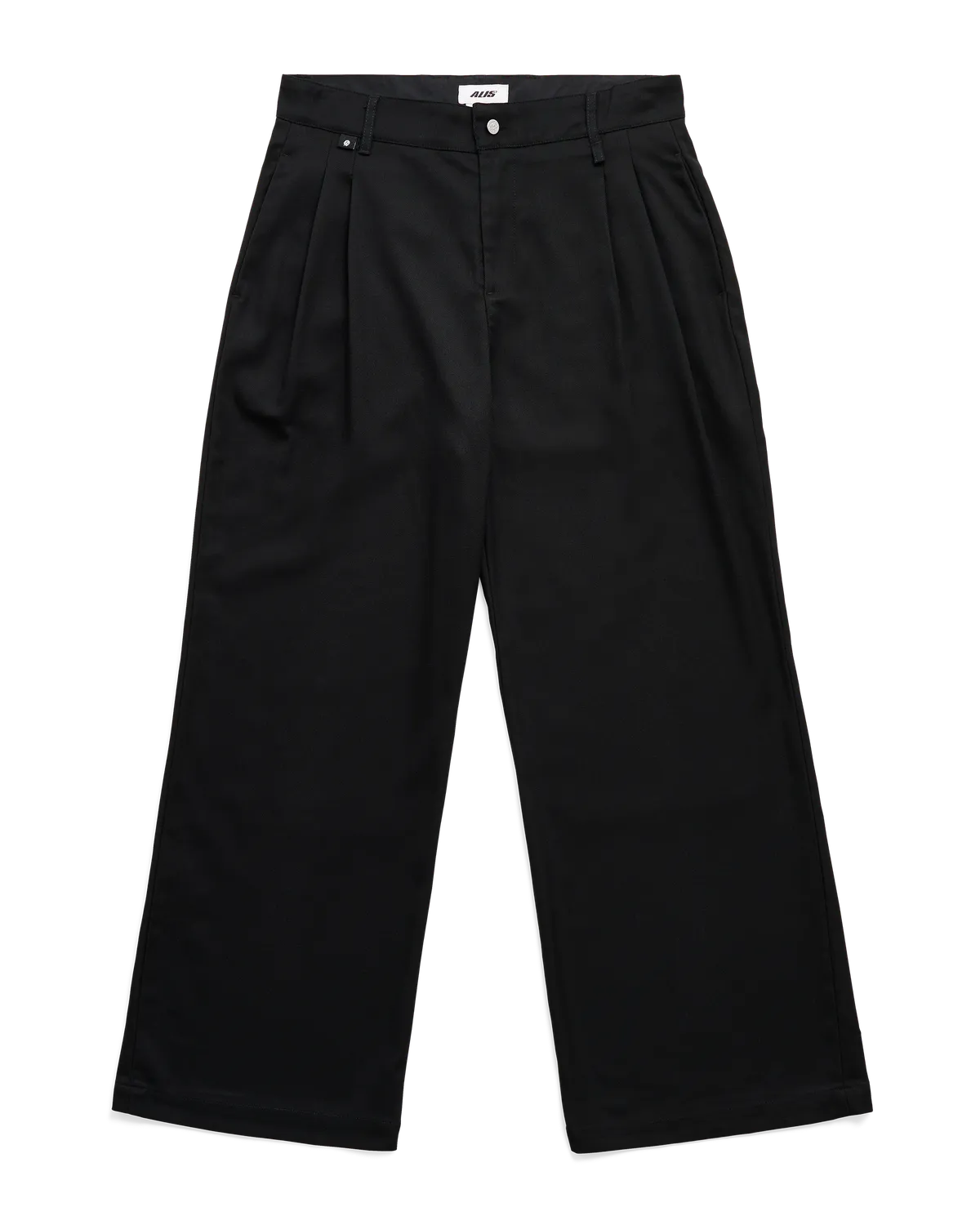 Alis Phylli loose fit chinobukser sort bomuld