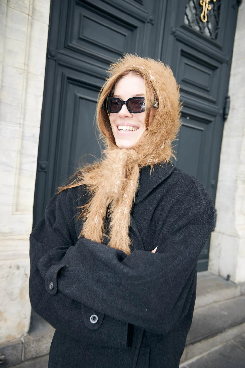 DAWNXDARE Balaclava 192 Peat elefanthue brun mohair