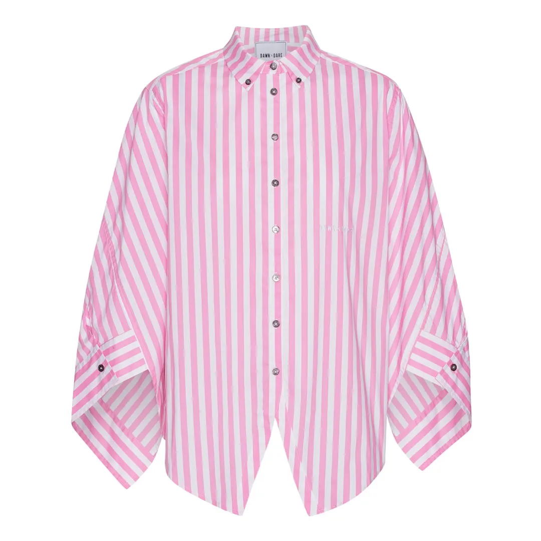 DAWNXDARE Vida skjorte 220 very pink stribet