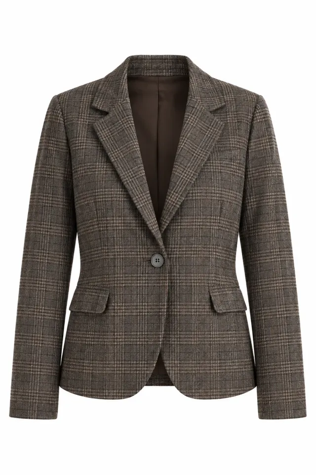 IN FRONT Nete blazer ternet