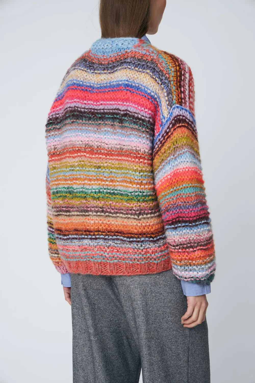DAWNXDARE LUISA CARDIGAN cardigan 900 multi cropped mohair