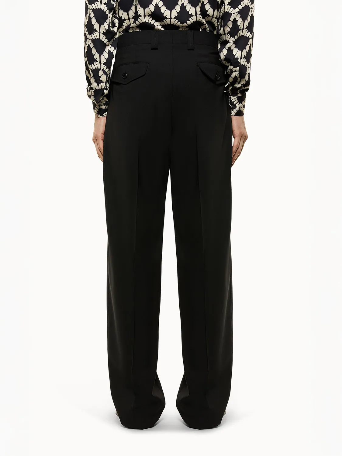 Laneus Chicago bukser sort cool wool