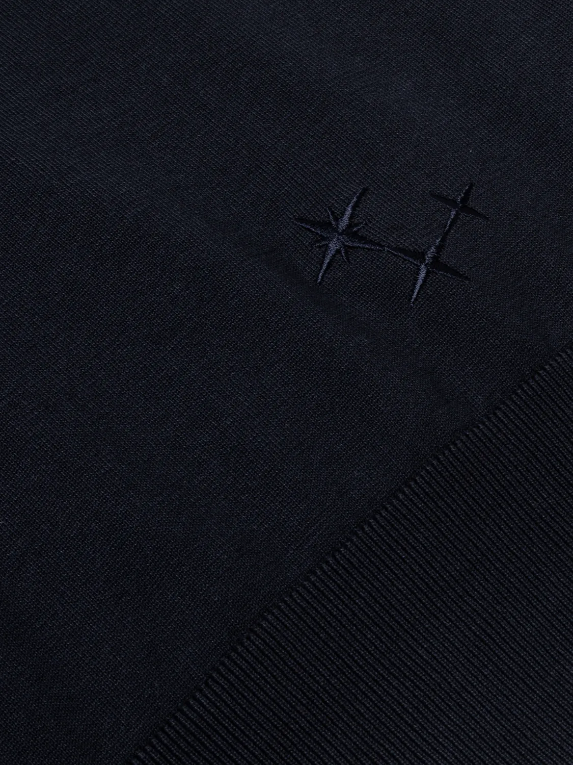 Laneus t-shirt navy blå bomuld
