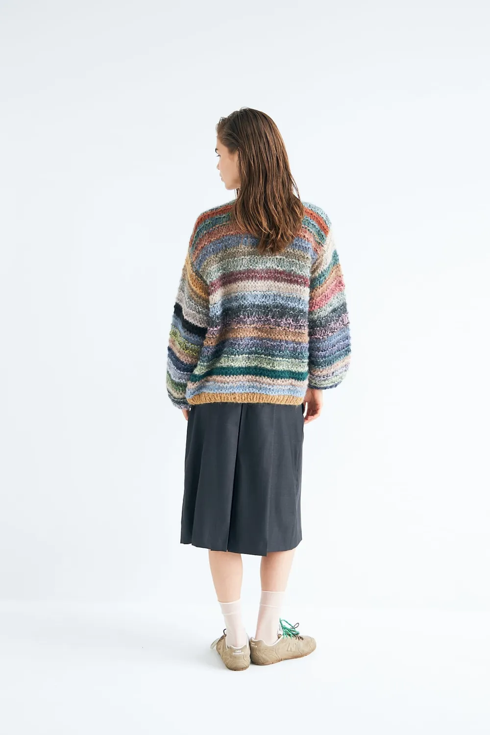 DAWNXDARE Gina DS 990 cardigan dark multi strik