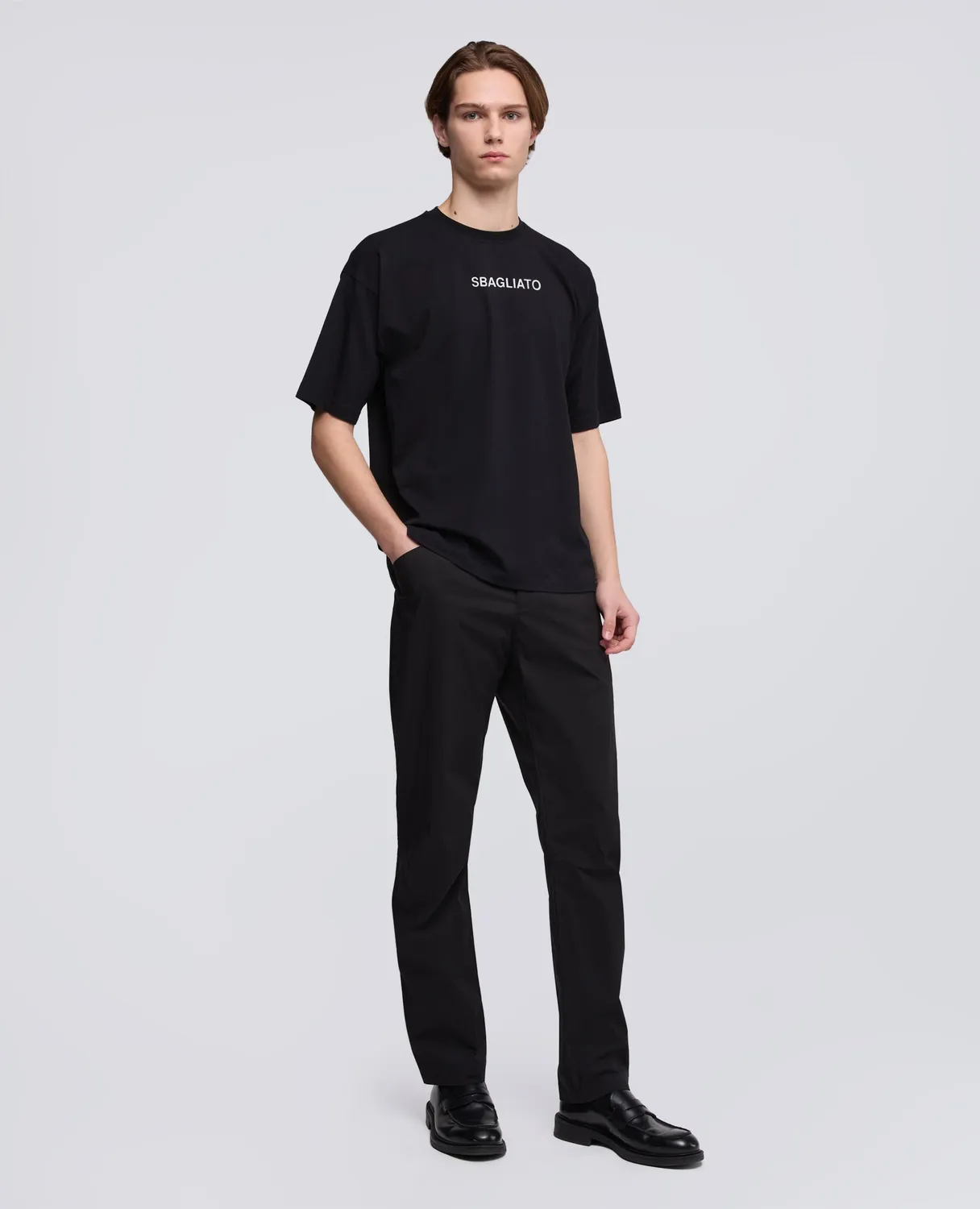 Aspesi Sbagliato t-shirt sort bomuld XS-XXXL